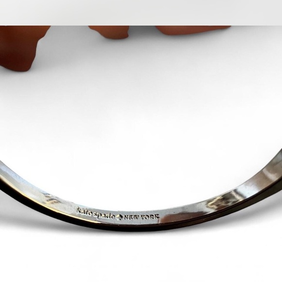 SALE 🛍️🛍️Kate Spade Silver Bracelet with Gold Bow - Picture 7 of 10
